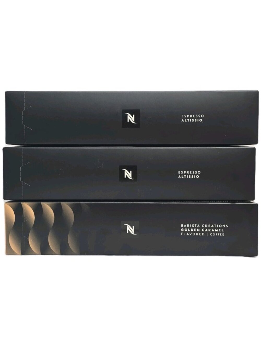 Nespresso Coffee Vertuo Pods 3-PACK 30CT Altissio And Golden Caramel